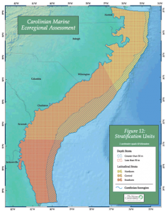 One of the maps from the Carolinian Assessment showing stratification units. Click on image to enlarge.